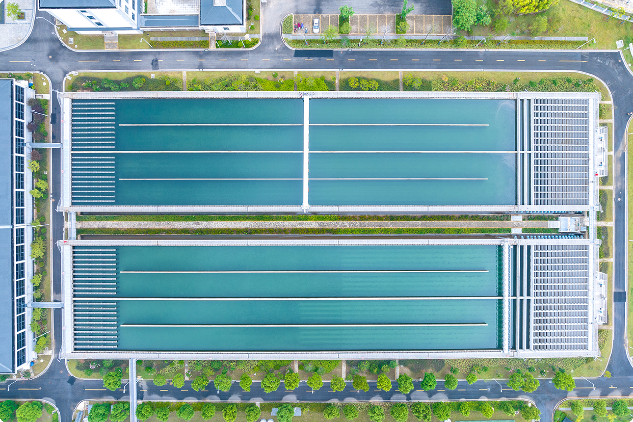 The Fenghuangqiao Sewage Treatment Plant in Lu'an, Anhui